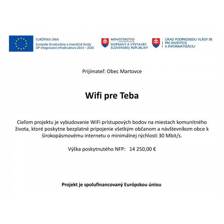 Wifi pre Teba